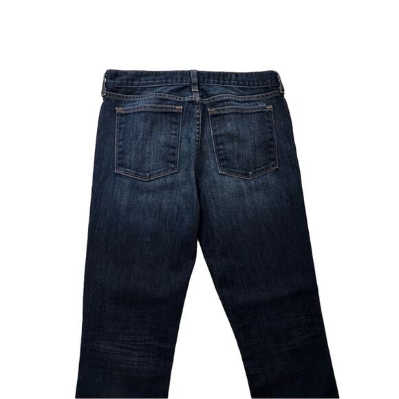 J. Crew Jeans Dark Wash Mid Rise Toothpick Denim Jeans Size 29 - Picture 7 of 12